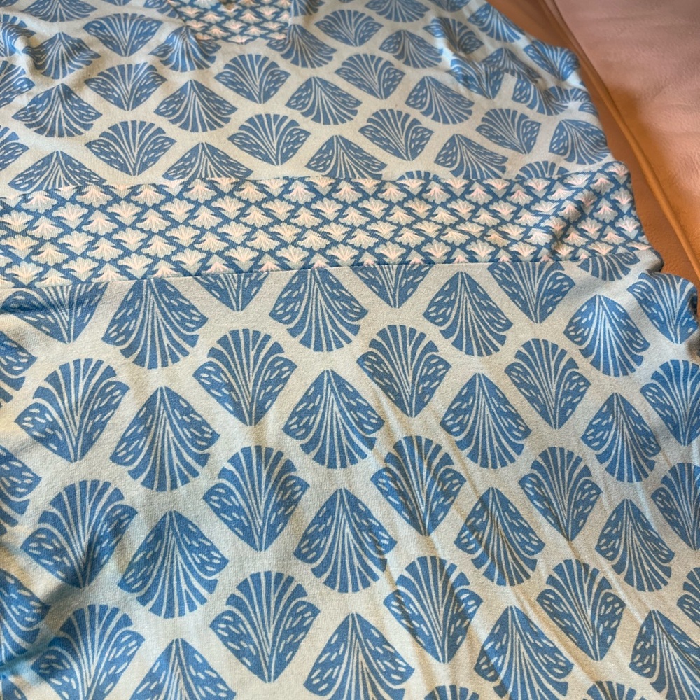 Sigrid Olsen Blue and White Sleeveless Sundress - Picture 4 of 9